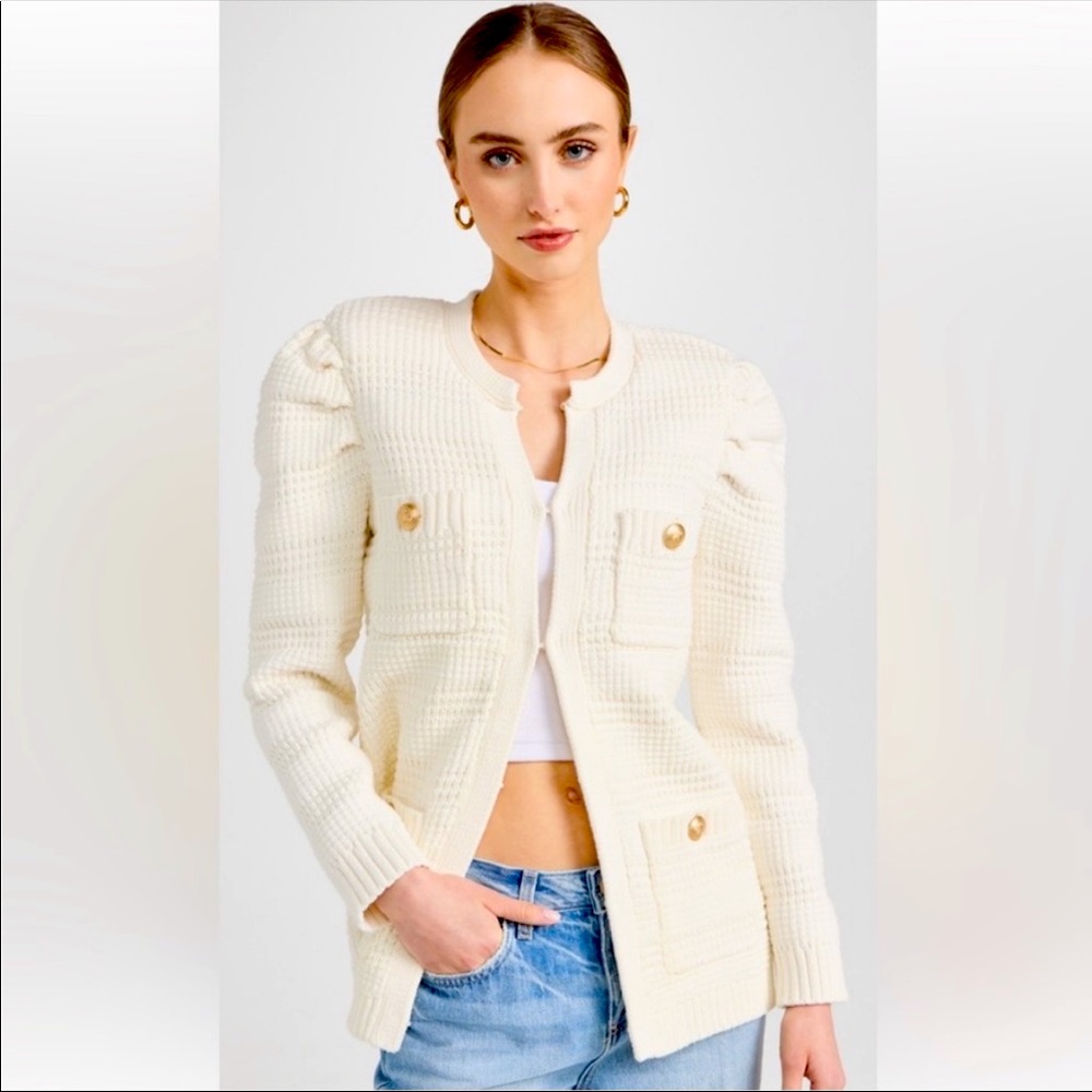L’agence Marina cardigan, size small, new with tags